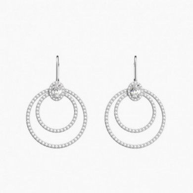 Boucles d’Oreilles Femme Argent  GEORGETTES Nuit  20mm