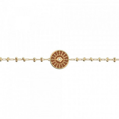 Bracelet femme, bracelet chaine or et oxyde de zirconium Astrale GEORGETTES