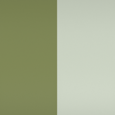 Cuir GEORGETTES bague Olive et Eau Douce