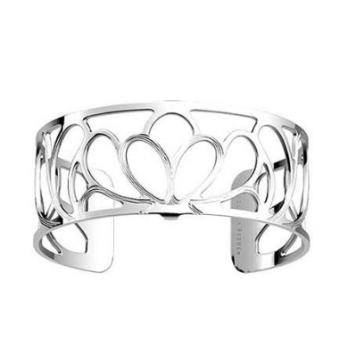 Bracelet femme, bracelet argent, manchette GEORGETTES Flora 25mm
