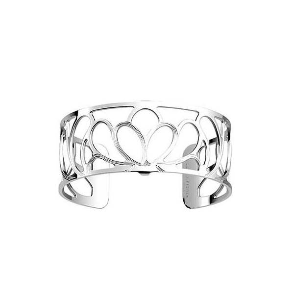 Bracelet femme, bracelet argent, manchette GEORGETTES Flora 25mm