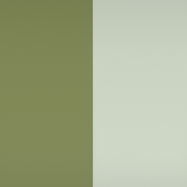 Cuir GEORGETTES Pendentif, Bracelet jonc, Bracelet chaîne Olive et Eau Douce