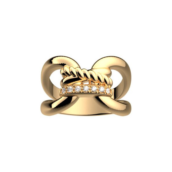Bague femme or Georgettes Icone précieuse