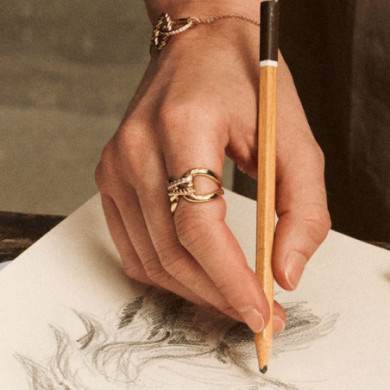 Bague femme or Georgettes Icone précieuse