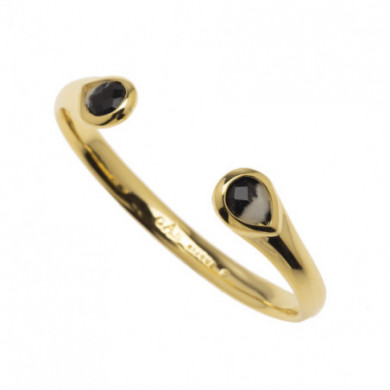 Bracelet jonc GAS Bijoux St Germain or