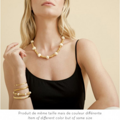 Collier GAS Bijoux Biba or multicolore