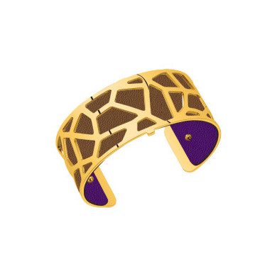 Bracelet or femme GEORGETTES Girafe 25mm