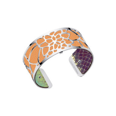 Manchette Nénuphar argenté LES GEORGETTES® 25 mm