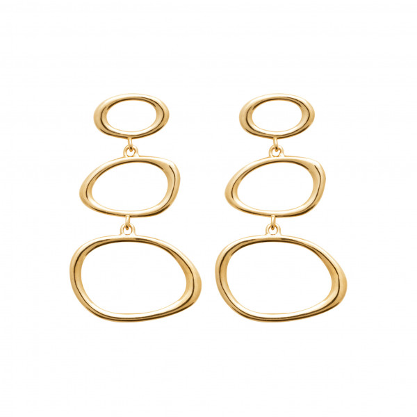 Boucles d’oreilles or femme anneaux