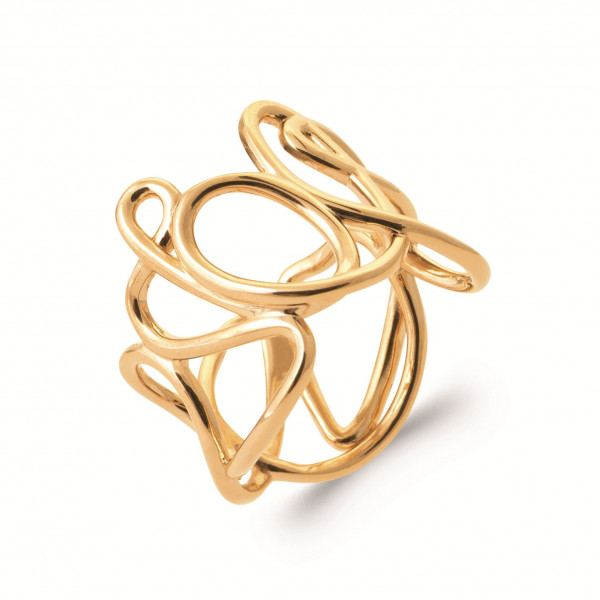 Bague or femme
