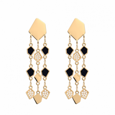 Boucles d’Oreilles Femme Or GEORGETTES GATSBY