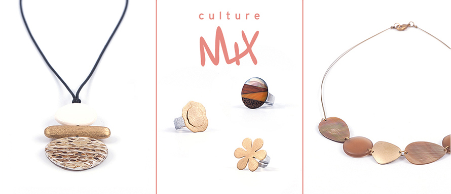 Culture Mix, bagues fantaisie, bracelets fantaisie, boucles d'oreilles fantaisie et colliers fantaisie chez Influences vente en ligne de bijoux fantaisie !