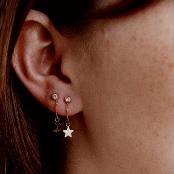 Boucles d'oreilles Acier tendances femmes hommes enfants créoles clous  pendantes  pierres naturelles bijouterie influences orléans