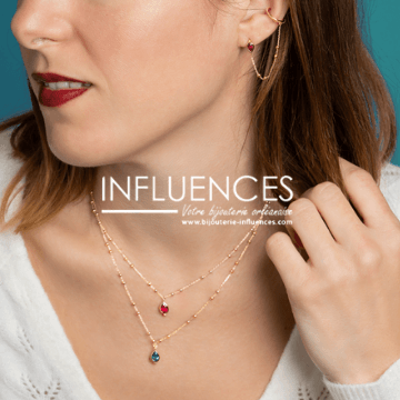 Influences Bijoux : Bijoux Femme Plaqué Or et Argent 925 Tendances